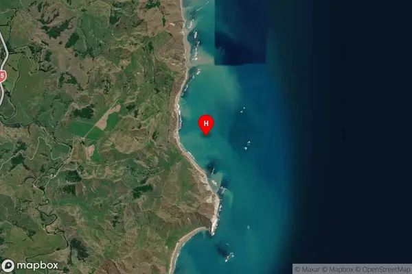 Waiharehare Bay,Gisborne Satellite Map