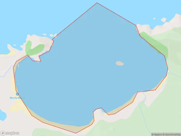 Waikato Bay, Otago Polygon Area Map
