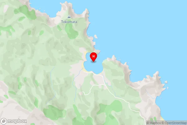 Waimahana Bay,Northland Area Map