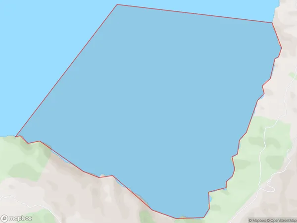 Waimatete Bay, Marlborough Polygon Area Map