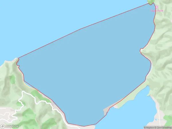 Wainui Bay, Tasman Polygon Area Map