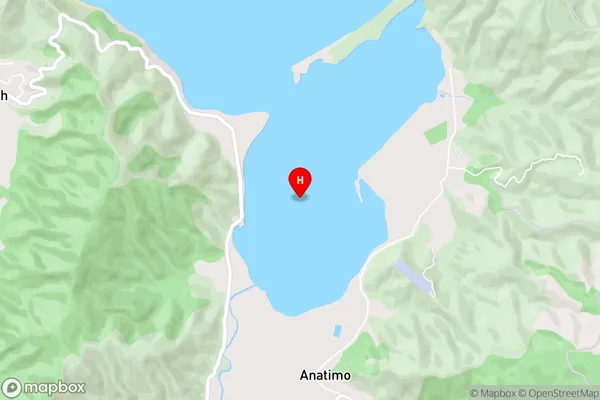 Wainui Inlet,Tasman Area Map