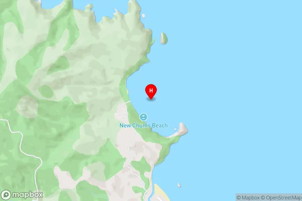 Wainuiototo Bay,Waikato Area Map