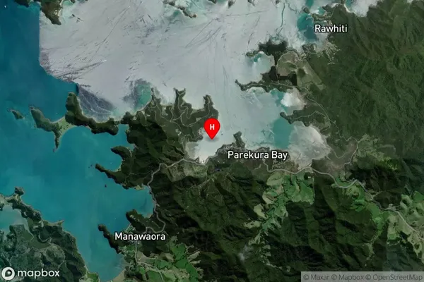 Waipiro Bay,Northland Satellite Map