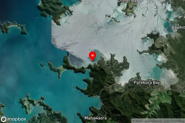 Waipohutukawa Bay,Northland Satellite Map