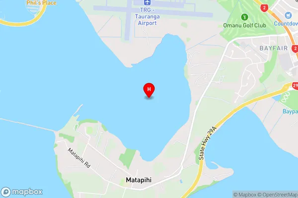 Waipu Bay,Bay of Plenty Area Map