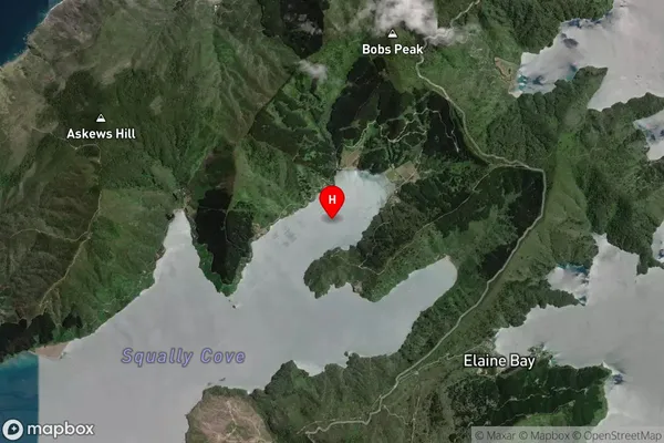 Wairangi Bay,Marlborough Satellite Map