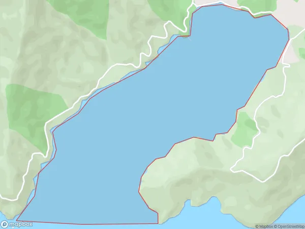 Wairangi Bay, Marlborough Polygon Area Map