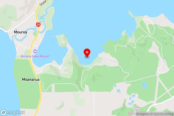 Wairau Bay,Bay of Plenty Area Map