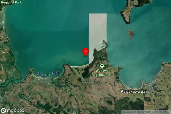 Wairoa Bay,Auckland Satellite Map