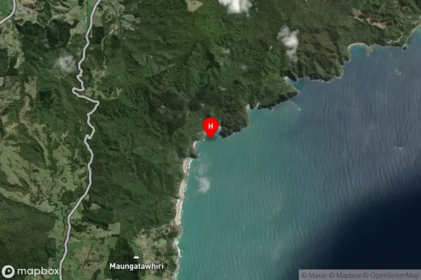 Waitaia Bay,Waikato Satellite Map