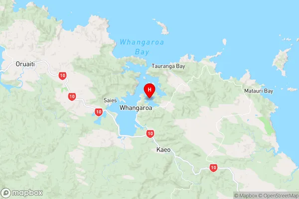 Waitapu Bay,Northland Region Map