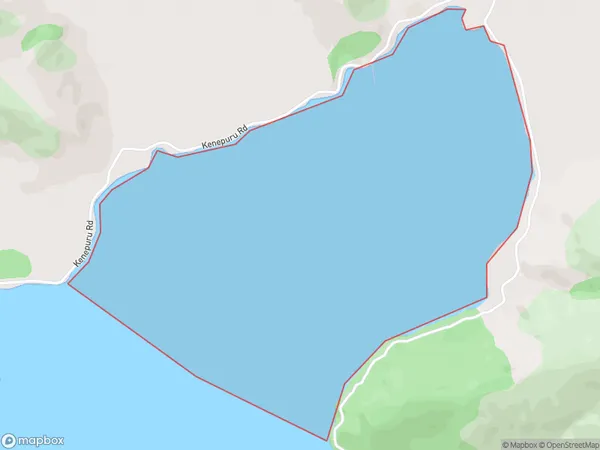Waitaria Bay, Marlborough Polygon Area Map