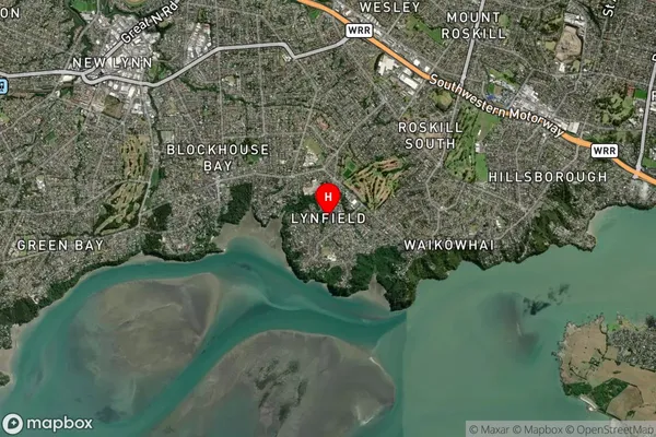 Lynfield,Auckland Satellite Map