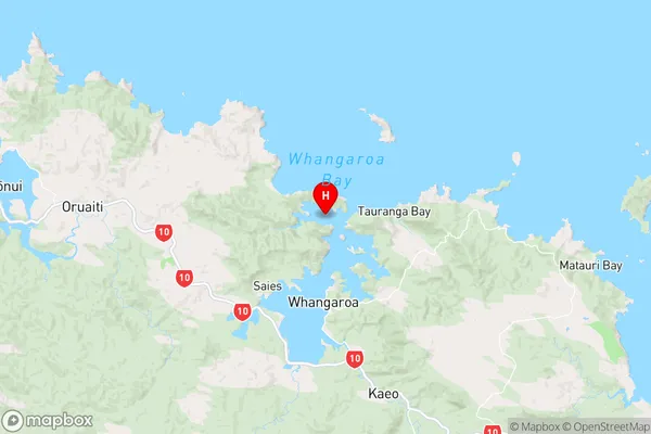 Waitepipi Bay,Northland Region Map