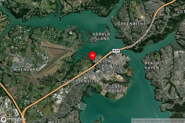 Wallace Inlet,Auckland Satellite Map