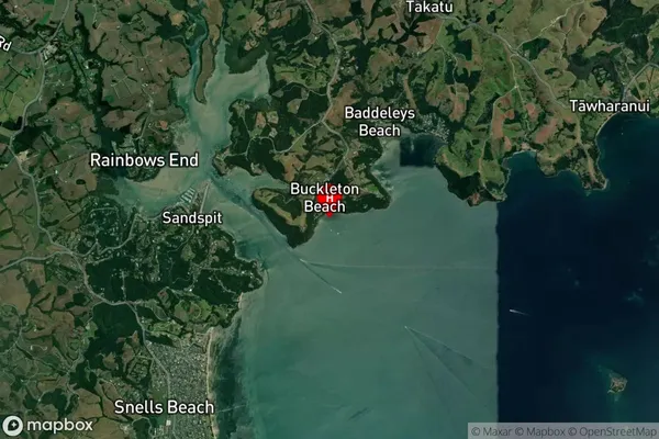 Wanns Bay,Auckland Satellite Map