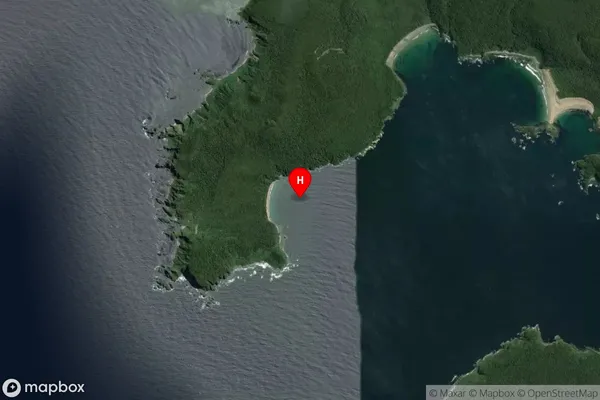 Welcombe Bay,Southland Satellite Map