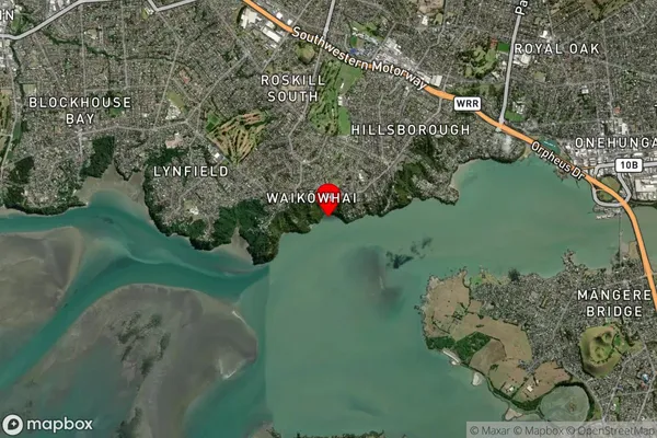 Wesley Bay,Auckland Satellite Map