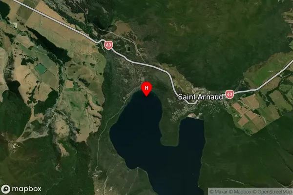 West Bay,Tasman Satellite Map