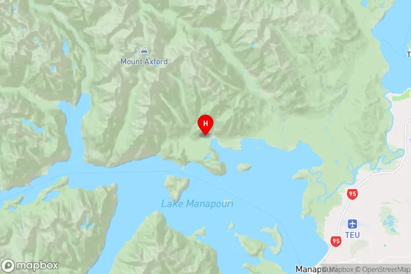 West Mere,Southland Region Map