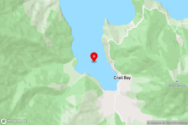 Wet Inlet,Marlborough Area Map