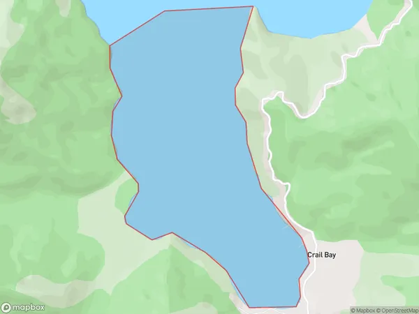 Wet Inlet, Marlborough Polygon Area Map