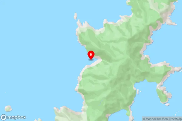 Whakapae Bay,Northland Area Map