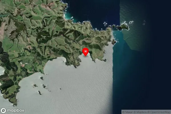 Whale Bay,Northland Satellite Map