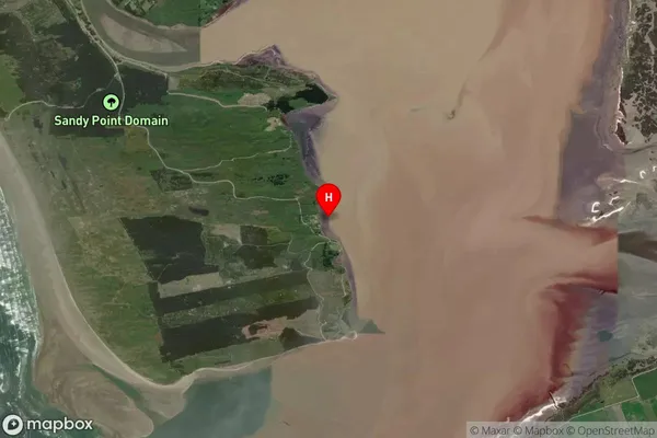 Whalers Bay,Southland Satellite Map