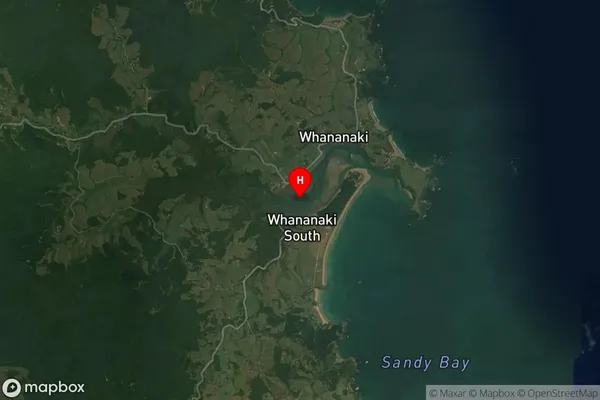 Whananaki Inlet,Northland Satellite Map