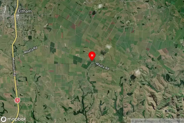 Maata,Taranaki Satellite Map