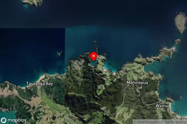 Whangaihe Bay,Northland Satellite Map