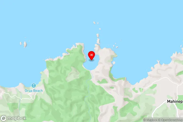Whangaihe Bay,Northland Area Map