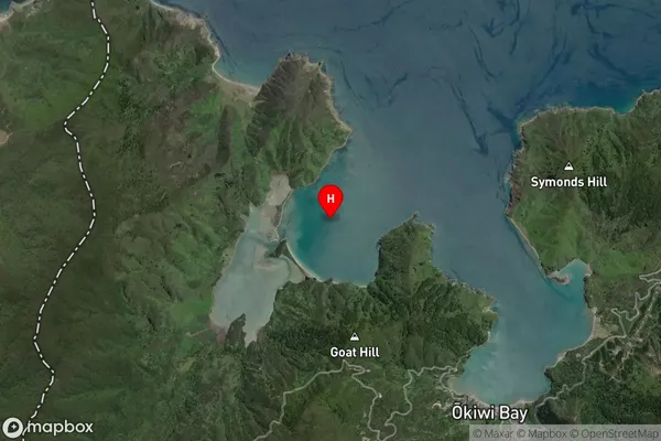 Whangarae Bay,Marlborough Satellite Map