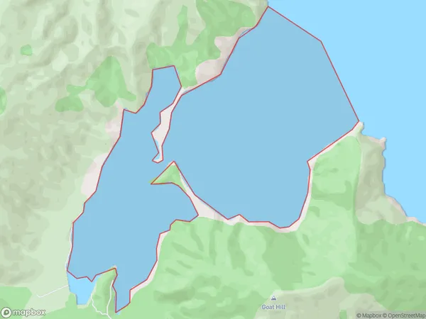 Whangarae Bay, Marlborough Polygon Area Map