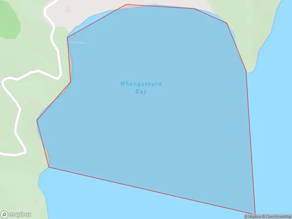 Whangataura Bay, Marlborough Polygon Area Map