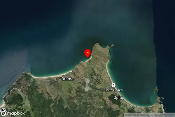 Whaorei Bay,Waikato Satellite Map