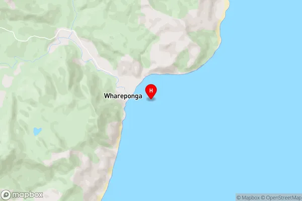 Whareponga Bay,Gisborne Area Map