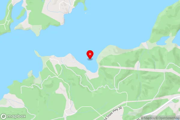 Wharetata Bay,Bay of Plenty Area Map