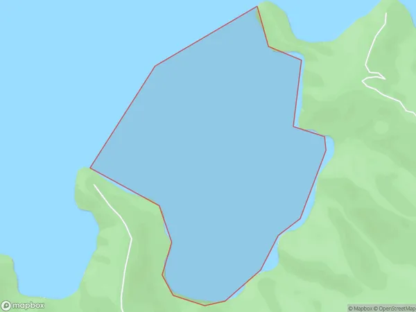 Whataroa Bay, Marlborough Polygon Area Map