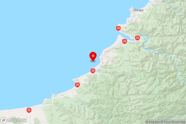 Whituare Bay,Bay of Plenty Region Map