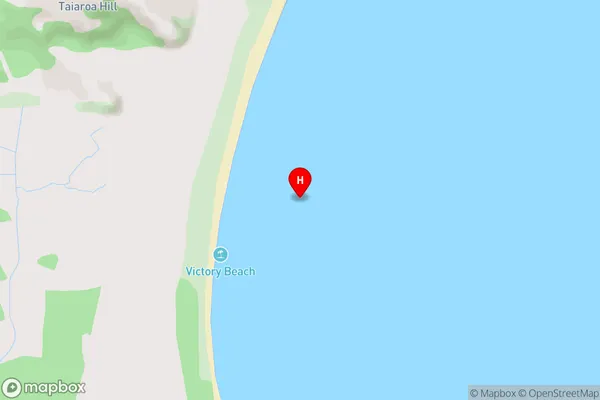 Wickliffe Bay,Otago Area Map