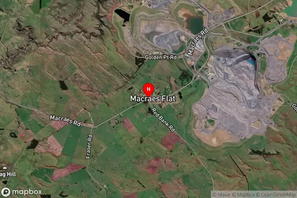 Macraes,Otago Satellite Map