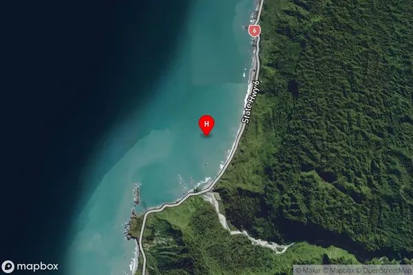 Woodpecker Bay,West Coast Satellite Map