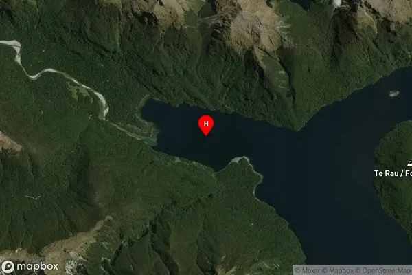 Worsley Arm,Southland Satellite Map