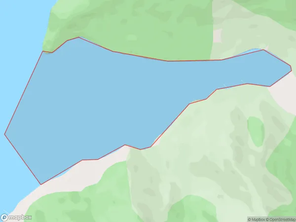 Yncyca Bay, Marlborough Polygon Area Map
