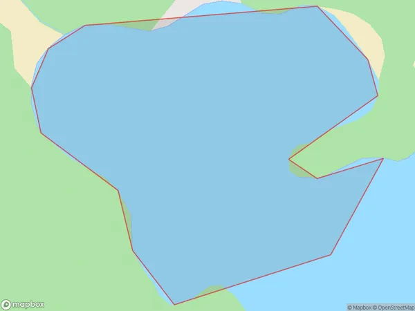 Abrahams Bosom, Southland Polygon Area Map