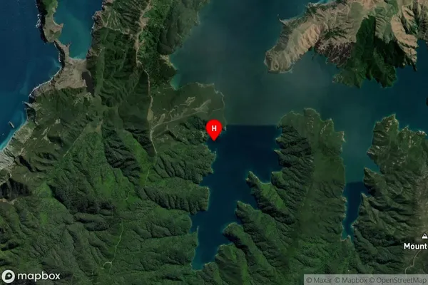 Allman Bay,Marlborough Satellite Map