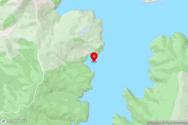 Allman Bay,Marlborough Area Map